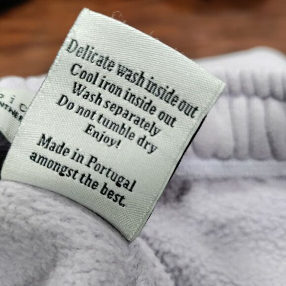 Suspicious Antwerp Lavender Sweatpants Retro Athleisure Oversized Y2K Women's L - Picture 8 of 11